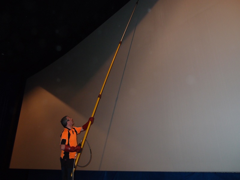 Clean Your Cinema Screens