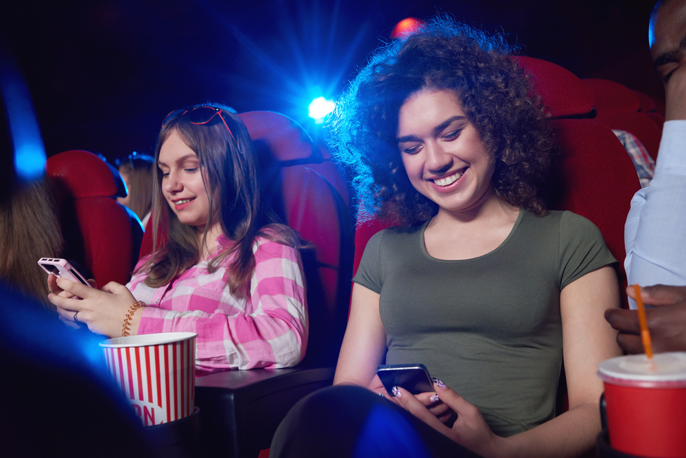 welcoming mobile phones into cinemas