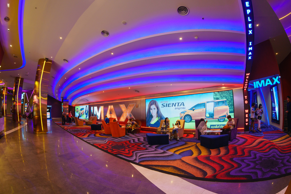 upgrading a movie theatre's common area lighting to LED
